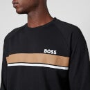 BOSS Bodywear Logo-Printed Cotton Sweatshirt - S