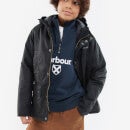 Barbour Kids’ Beaufort Waxed Cotton-Blend Hooded Jacket - M (8-9 Years)