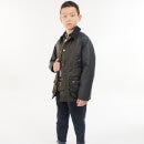 Barbour Winter Patch Waxed Cotton Jacket - S (6-7 Years)