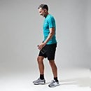 Men's Snowdon Colour Logo Short Sleeve Tee - Dark Turquoise