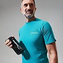 Men's Snowdon Colour Logo Short Sleeve Tee - Dark Turquoise