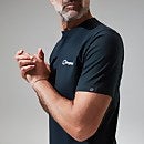 Men's Snowdon Colour Logo Short Sleeve Tee - Black