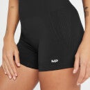 MP Damen Tempo Tonale Nahtlose Booty Shorts – Schwarz - XL