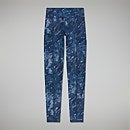 Women's Zannia 7/8 Legging - Blue/Dark Blue