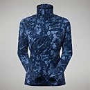Women's Navala Half Zip Fleece - Blue/Dark Blue