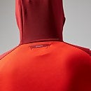 Women's Heuberg Hoody - Orange/Dark Red