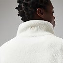Hawksker Half Zip Fleece für Damen - Naturfarben