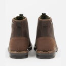 Barbour Deckham Lace-Up Leather Boots - UK 7
