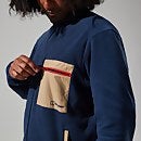 Men's Aslam Micro Jacket - Dark Blue/Natural