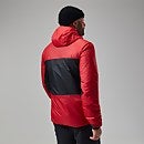 Men's MTN Arete LB Synthetic Hoody - Red/Black
