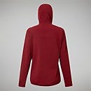 Women's Urban Arrina Full Zip Hooded Jacket - Dark Red