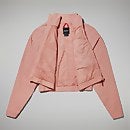 Women's Urban Cropped Co-ord Wind Jacket - Pink