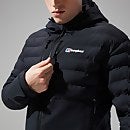 Men's Theran Hybrid Hooded Jacket - Black