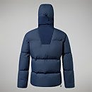 Men's Sabber Down Hooded Jacket - Dark Blue