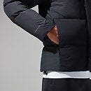 Men's Sabber Down Hooded Jacket - Black