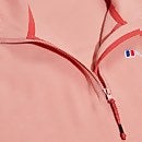 Women's Urban Prism Crop Half Zip - Pink