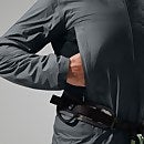 MTN Guide Hyper Alpha Jacken für Herren - Grau/Schwarz