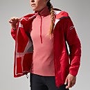Women's MTN Guide Hyper Alpha Jacket - Red/Black