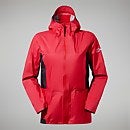 MTN Guide Hyper Alpha Jacke für Damen - Rot/Schwarz