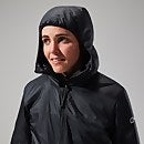 MTN Arete Synthetischer Hoodie für Damen - Schwarz/Grau