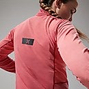 MTN Guide Long Sleeve Half Zip Fleece für Damen - Rot