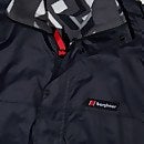 Unisex Reverse Wind Full Zip Fleece - Black/Grey