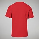 Organic Colour Logo Super Stretch T-Shirt für Herren - Rot