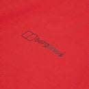 Organic Colour Logo Super Stretch T-Shirt für Herren - Rot
