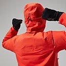 Women's Highland Storm 3L Waterproof Jacket - Orange