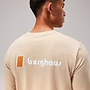 Unisex Orginal Heritage F&B Logo Long Sleeve T-Shirt - Natural
