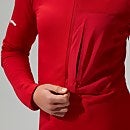 MTN Arete LB Half Zip für Damen - Rot