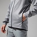 Men's Urban Spitzer Hooded Interactive Jacket - Grey