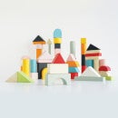 Le Toy Van Petilou Building Blocks & Bag (60pc Set)