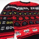 Back to the Future 1.21 Jinglewatts Knitted Christmas Jumper