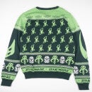 Star Wars Galaxy's Greetings Knitted Christmas Jumper