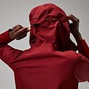 Women's Omeara Long Jacket - Dark Red
