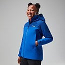 Highland Storm 3L Wasserdichte Jacke für Damen - Blau