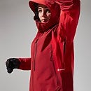 Women's MTN Arete Descend GTX Jacket - Red
