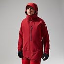 Women's MTN Arete Descend GTX Jacket - Red