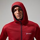 Men's Pravitale MTN 2.0 Hooded Jacket - Dark Red/Red