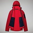Men's Pravitale MTN 2.0 Hooded Jacket - Dark Red/Red