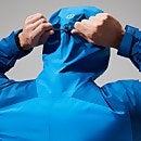 Men's Paclite Peak Vented Jacket - Blue/Dark Blue
