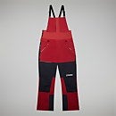 Men's MTN Arete Descend GTX Bib Pants - Dark Red/Black