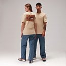 Unisex Aztec Block T-Shirt - Natural