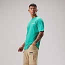 Unisex Aztec Block T-Shirt - Turquoise