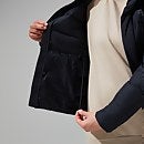 Rosthwaite Reflect Daunen Jacke für Damen - Schwarz