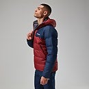 Men's Urban Ronnas Reflect Jacket - Dark Red/Dark Blue