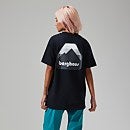 Unisex Graded Peak T-Shirts - Black