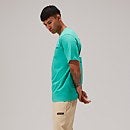 Unisex Cho Zine Short Sleeve T-Shirts - Turquoise