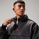 Unisex Blockback Full-zip Fleece - Grey/Black